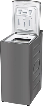 Стиральная машина Бирюса WM-MT813/05 M класс: A+++ загр.вертикальная макс.:8кг серебристый инвертор - купить недорого с доставкой в интернет-магазине