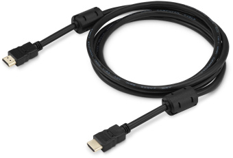 Кабель аудио-видео Buro HDMI 1.4 HDMI (m)/HDMI (m) 3м. феррит.кольца черный (HDMI-19M/19M-3M-MG) - купить недорого с доставкой в интернет-магазине
