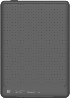 Электронная книга Digma pro Cosmic 6 6" E-Ink Kaleido 3 1072x1448 Touch Screen 1.8Ghz 1Gb/32Gb/SD/microSDHC/подсветка дисплея темно-серый (в компл.:обложка) - купить недорого с доставкой в интернет-магазине