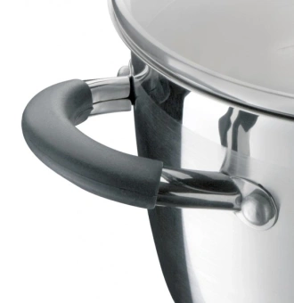 Кастрюля Rondell Flamme RDS-023 2.3л. d=18см (с крышкой) стальной - цена, купить или заказать с доставкой в интернет-магазине Кастрюля Rondell Flamme RDS-023 2.3л. d=18см (с крышкой) стальной - купить недорого с доставкой в интернет-магазине