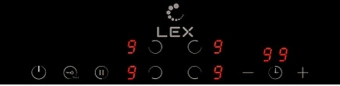 Варочная поверхность Lex EVH 6040B BL черный - купить недорого с доставкой в интернет-магазине