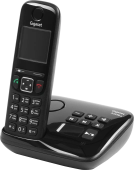 Р/Телефон Dect Gigaset AS690A Trio черный (труб. в компл.:3шт) автооветчик АОН - купить недорого с доставкой в интернет-магазине