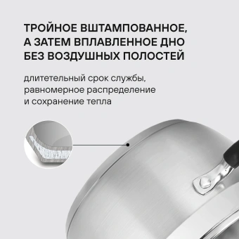Набор посуды Rondell Prime RDS-1291 8 предметов - купить недорого с доставкой в интернет-магазине