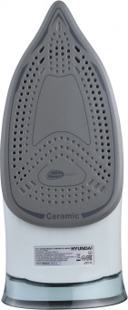 Утюг Hyundai H-SI01340 2800Вт голубой/белый - купить недорого с доставкой в интернет-магазине