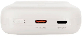 Мобильный аккумулятор Solove Mi W13 10000mAh QC3.0/PD3.0 20W 3A USB-C беспров.зар. белый (W13 WHITE RUS) - купить недорого с доставкой в интернет-магазине