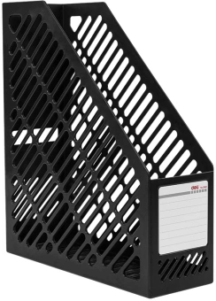 Лоток вертикальный Deli E9842 BLACK E9842 1отд. для бумаг черный пластик - купить недорого с доставкой в интернет-магазине