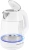 Чайник электрический Polaris PWK 1760CGL 1.7л. 2150Вт белый корпус: стекло/металл - купить недорого с доставкой в интернет-магазине