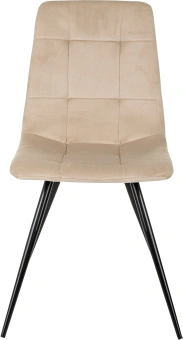 Стул для дома Бюрократ CH-K1 бежевый Holland 06 металл черный на ножках (CH-K1_1/HL07) - купить недорого с доставкой в интернет-магазине