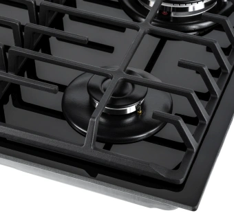 Газовая варочная поверхность Maunfeld EGHG.64.63CB.R/G черный - купить недорого с доставкой в интернет-магазине