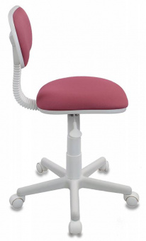 Кресло детское Бюрократ CH-W201NX розовый 26-31 крестов. пластик пластик белый - купить недорого с доставкой в интернет-магазине