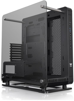 Корпус Thermaltake Core P6 TG черный без БП ATX 13x120mm 8x140mm 2xUSB2.0 2xUSB3.0 audio bott PSU - купить недорого с доставкой в интернет-магазине