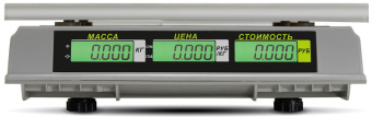 Весы торговые Mertech M-ER 326AC-15.2 LCD серый (3040) - купить недорого с доставкой в интернет-магазине