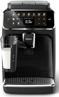 Кофемашина Philips EP4341/51 1500Вт черный/серебристый - купить недорого с доставкой в интернет-магазине
