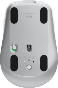 Мышь Logitech MX Anywhere 3S светло-серый оптическая 8000dpi silent беспров. BT/Radio USB для ноутбука 5but (910-006939) - купить недорого с доставкой в интернет-магазине