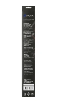 Коврик для мыши Оклик OK-FP0400 Большой красный 400x320x2мм - купить недорого с доставкой в интернет-магазине