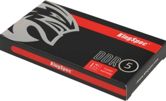 Память DDR5 16GB 4800MHz Kingspec KS4800D5N11016G RTL PC5-38400 CL40 DIMM 288-pin 1.1В single rank Ret - купить недорого с доставкой в интернет-магазине