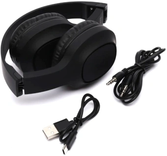 Гарнитура накладные Hoco Charm W46 черный беспроводные bluetooth оголовье - купить недорого с доставкой в интернет-магазине