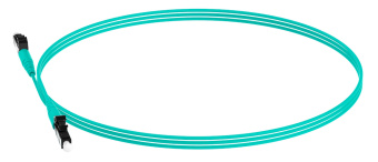 Патч-корд Panduit FZ2ELLNLNSNM001 2x50/125 OM4 LC дуплекс-LC дуплекс 1м LSZH аквамарин - купить недорого с доставкой в интернет-магазине