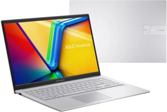 Ноутбук Asus Vivobook 15 X1504VA-BQ4060 Core 3 100U 16Gb SSD512Gb Intel Graphics 15.6" IPS FHD (1920x1080) без ОС silver WiFi BT Cam (90NB13Y2-M03600) - купить недорого с доставкой в интернет-магазине