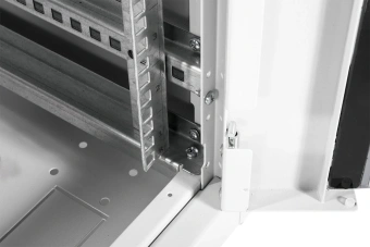 Шкаф коммутационный ЦМО (ШТК-Э-48.6.10-13АА) напольный 48U 600x1000мм пер.дв.стекл 2 бок.пан. металл 710кг серый 915мм 120град. IP20 - купить недорого с доставкой в интернет-магазине