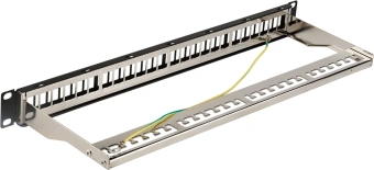 Патч-панель наборная Lanmaster LAN-PPN24OK-STP 19" 1U 24x FTP - купить недорого с доставкой в интернет-магазине
