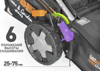 Газонокосилка роторная Carver LMG-2951DM Hobby (01.024.00022) 2900Вт - купить недорого с доставкой в интернет-магазине