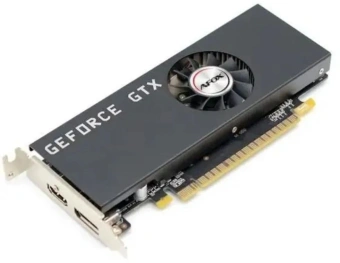 Видеокарта Afox PCI-E 3.0 AF1050-4096D5H4-V2 NVIDIA GeForce GTX 1050 4Gb 128bit GDDR5 1354/7000 HDMIx1 DPx1 HDCP Ret - купить недорого с доставкой в интернет-магазине