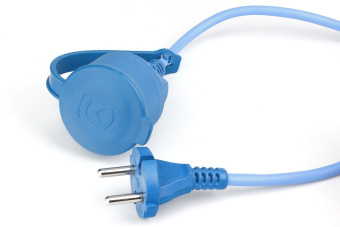 Сетевой удлинитель Powercube PC-2F-R-10(IP) 10м (1 розетка) синий (коробка) - купить недорого с доставкой в интернет-магазине