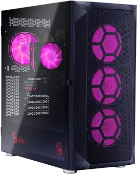 ПК Bloody BD-PC RB65C2 MT Ryzen 5 7500F (3.7) 32Gb SSD1Tb RX 7700XT 12Gb Windows 11 Home 64 2.5Gigabit WiFi BT 650W черный (RUS) (2111350) - купить недорого с доставкой в интернет-магазине