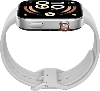 Смарт-часы Xiaomi Redmi Watch 6 2.07" AMOLED корп.серебристый рем.серый разм.брасл.:135-205мм (BHR08CUGL) - купить недорого с доставкой в интернет-магазине