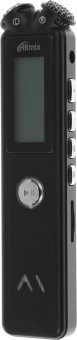 Диктофон Цифровой Ritmix RR-145 8Gb черный - купить недорого с доставкой в интернет-магазине