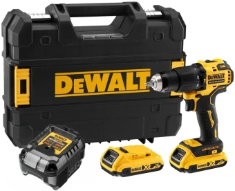 Дрель-шуруповерт DeWalt DCD709D2T аккум. патрон:быстрозажимной (кейс в комплекте) (DCD709D2T-QW) - купить недорого с доставкой в интернет-магазине