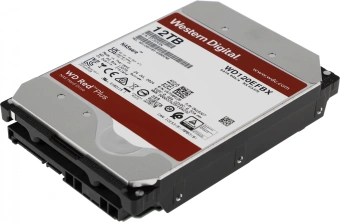 Жесткий диск WD SATA-III 12TB WD120EFBX NAS Red Plus (7200rpm) 256Mb 3.5" - купить недорого с доставкой в интернет-магазине
