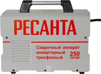 Сварочный аппарат Ресанта САИ-250 ПРОМ инвертор ММА/TIG 8.7кВт - купить недорого с доставкой в интернет-магазине