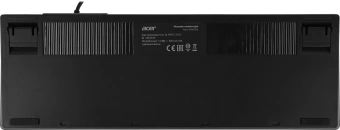 Клавиатура Acer Nitro OKW303 механическая черный USB for gamer LED (ZL.KBDCC.01D) - купить недорого с доставкой в интернет-магазине