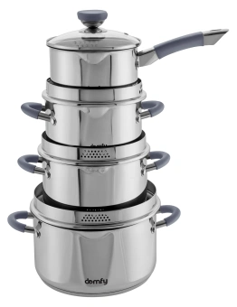 Набор посуды Domfy Home Cucina 8 предметов (DKM-CW108) - купить недорого с доставкой в интернет-магазине