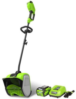 Снегоуборщик электр. Greenworks GD40SSK5 - купить недорого с доставкой в интернет-магазине