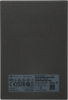 Жесткий диск Seagate USB3.0 2TB STKY2000400 One Touch 2.5" черный - купить недорого с доставкой в интернет-магазине