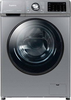 Стиральная машина Бирюса WM-SL1014/15 M класс: A+++ загр.фронтальная макс.:10кг серебристый инвертор - купить недорого с доставкой в интернет-магазине
