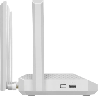 Роутер беспроводной Keenetic Netcraze Hero 5G (NC-4110) AX3000 10/100/1000/2500BASE-TX/4G cat.12 белый - купить недорого с доставкой в интернет-магазине