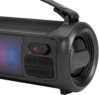 Колонка порт. Hyundai H-PS1025 черный 40W 2.0 BT 10м 3000mAh - купить недорого с доставкой в интернет-магазине