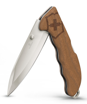 Нож перочинный Victorinox Evoke Wood (0.9415.D630) 136мм 4функц. дерево подар.коробка - купить недорого с доставкой в интернет-магазине