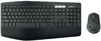 Клавиатура + мышь Logitech MK850 клав:черный мышь:черный USB беспроводная slim Multimedia (920-008486) - купить недорого с доставкой в интернет-магазине
