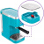 Кофеварка рожковая Kitfort КТ-7114-2 1250Вт бирюзовый - купить недорого с доставкой в интернет-магазине