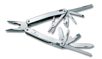 Мультитул Victorinox SwissTool Spirit X (3.0224.LB1) 105мм 26функц. серебристый блистер - купить недорого с доставкой в интернет-магазине