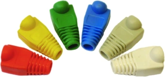 Колпачок Lanmaster (TWT-BO-6.0-BR/100) коричневый (упак.:100шт) - купить недорого с доставкой в интернет-магазине