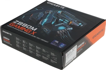 Материнская плата Gigabyte Z890M GAMING X Soc-1851 Intel Z890 4xDDR5 mATX AC`97 8ch(7.1) 2.5Gg RAID+HDMI+DP - купить недорого с доставкой в интернет-магазине