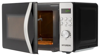 Микроволновая Печь Hyundai HYM-D2074 20л. 700Вт черный/серебристый - купить недорого с доставкой в интернет-магазине
