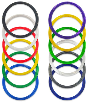 Пластик для ручки 3D Cactus CS-3D-PETG-12x10M PETG d1.75мм L10м 12цв. - купить недорого с доставкой в интернет-магазине