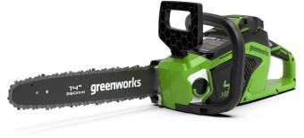 Цепная пила Greenworks GD40CS15 аккум. дл.шины:14" (35cm) 1аккум. 2Ач ЗУ (2005707UA) - купить недорого с доставкой в интернет-магазине